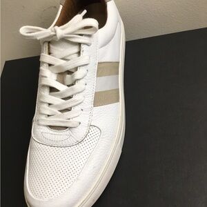 Vince Camuto White and Tan Men's Sneakers